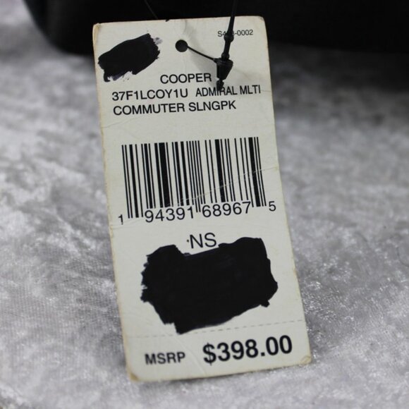 Michael Kors Cooper Commuter Sling Pack Backpack-Admiral Multi MK Signature - Picture 13 of 13